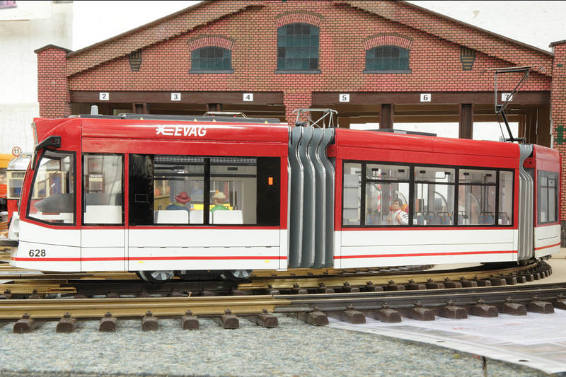 Straßenbahn von Funkenschleuder