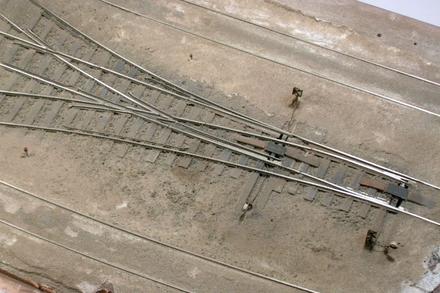H0-Dreiwegweiche