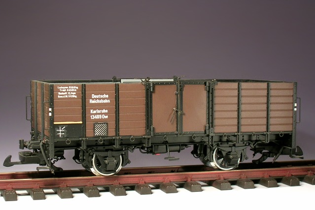Der bekannte Hochbordwagen