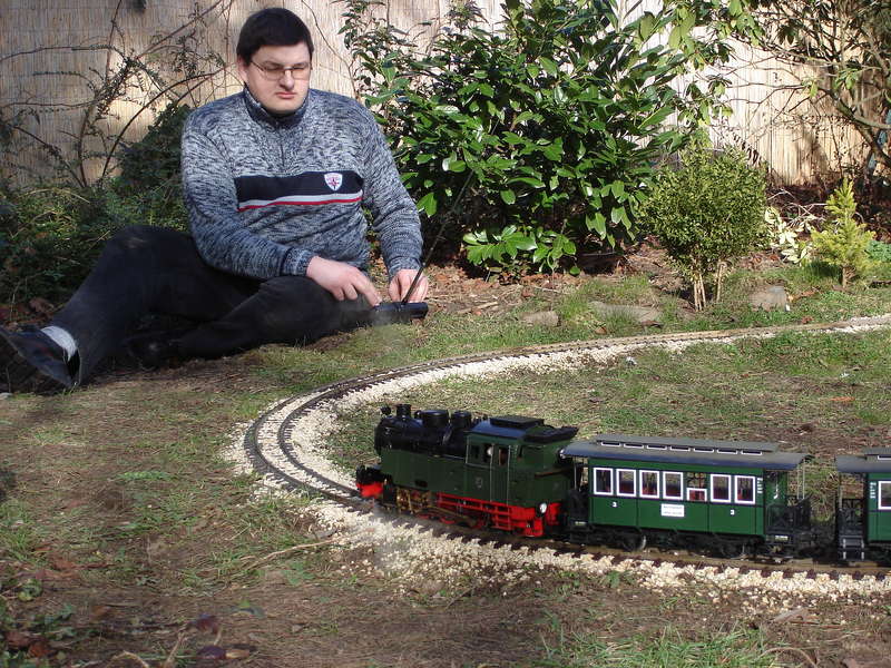 Marco mit seiner NWE 21