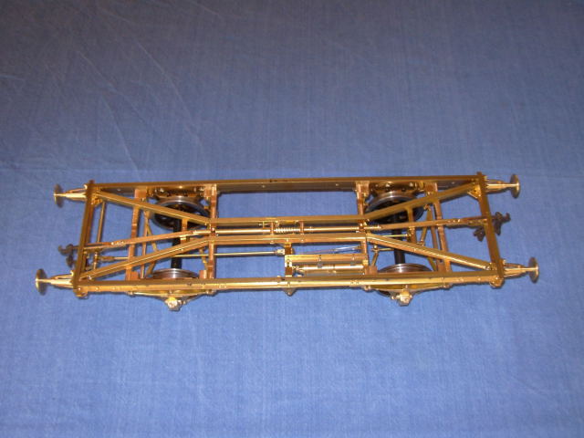 Post-/Gepäckwagen, der Unterbau