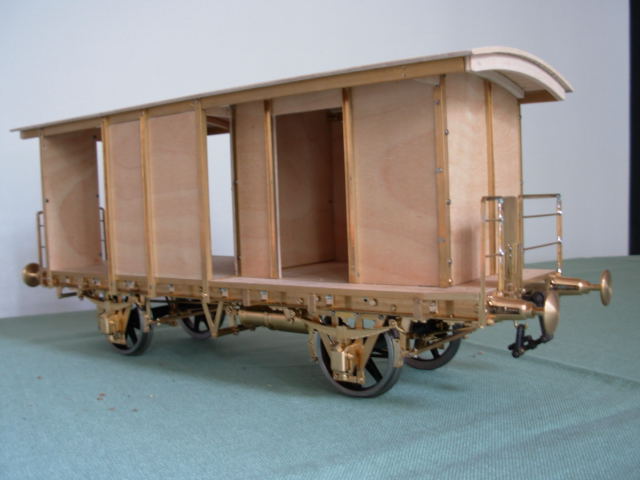 Post-/Gepäckwagen, der Wagenkasten