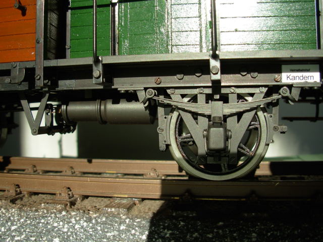 Post-/Gepäckwagen, das Finish