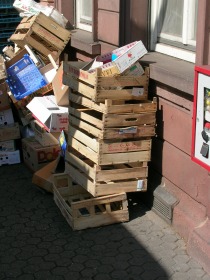 Obst- und Gemüsekisten