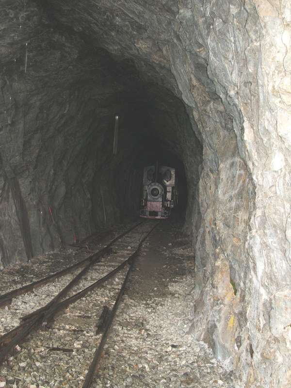 &quot;Lieseli&quot; in Tunnel