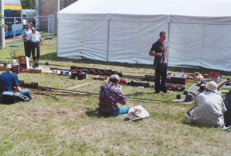 Die Gartenbahnerfraktion