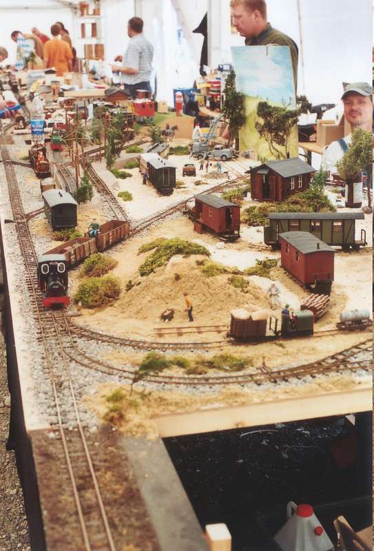 Die Sandbahn ...