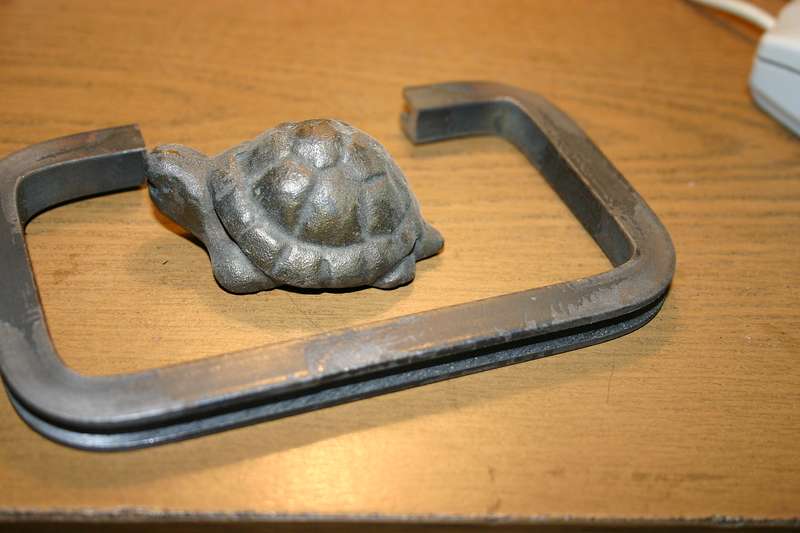 Lorenrahmen mit Schildkröte