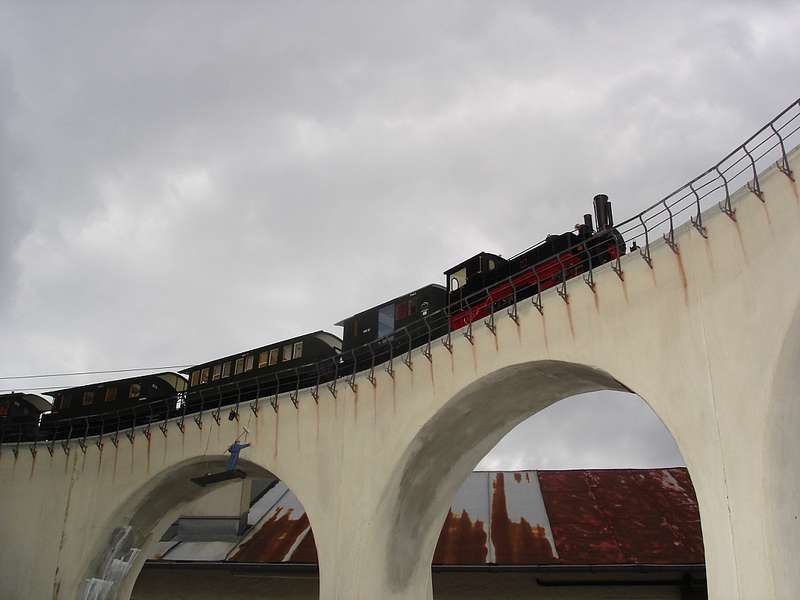 Kleine Bahn - ganz hoch 2