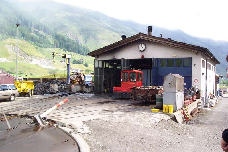 Depot Realp mit Tm 68