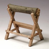 Sägebock aus Buchenholz