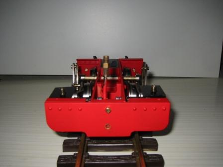 Fahrwerk von vorn