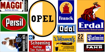 Emaille-Schilder (1)