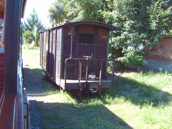 abgestellte Güterwagen