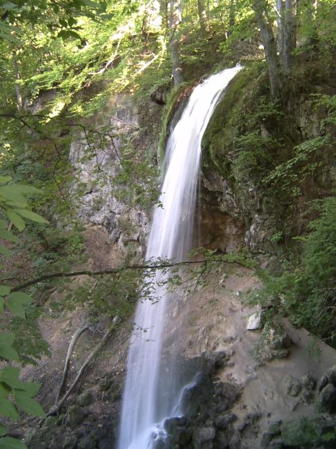 Wasserfall im Schloßpark