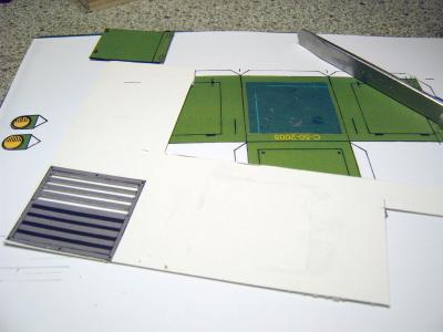 Kühlergrill im Bau