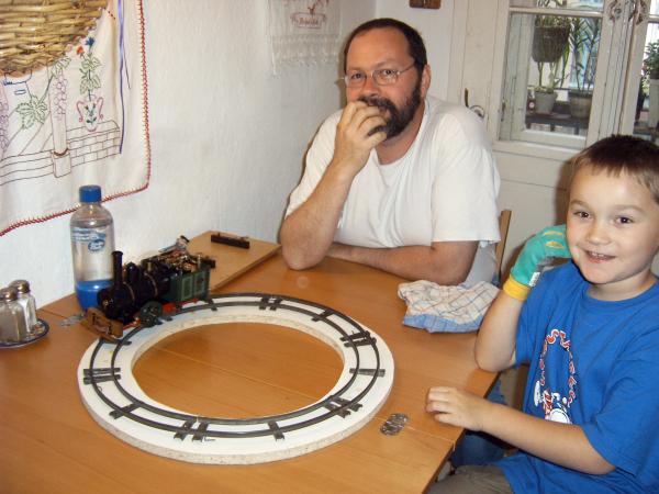 Probefahrt auf Minimalradius