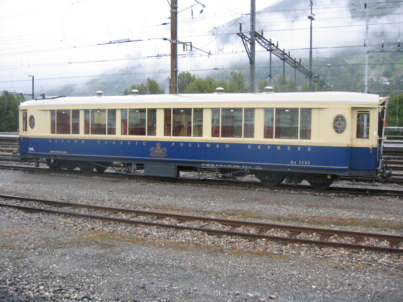 Pullmanwagen in Landquart