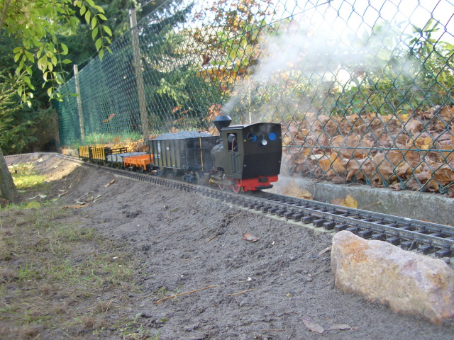 Berg auf Richtung Bahnhof