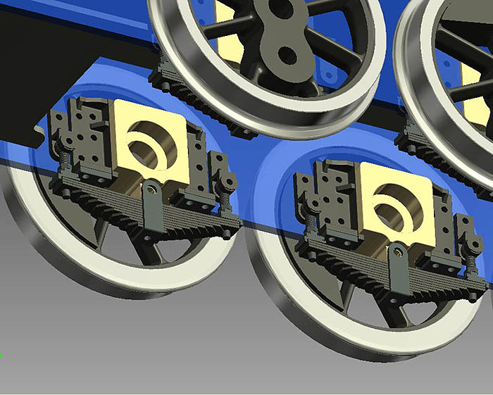 Drehgestell in CAD