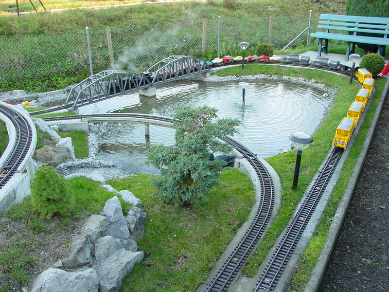 Teichumfahrt