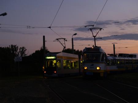 Teilnehmerabend Strassenbahnrundfahrt durch Leipzig
