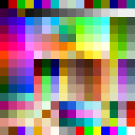 256 Farben-Palette