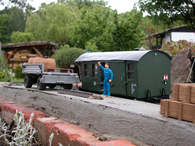 Gepäckwagen der Spreewaldbahn