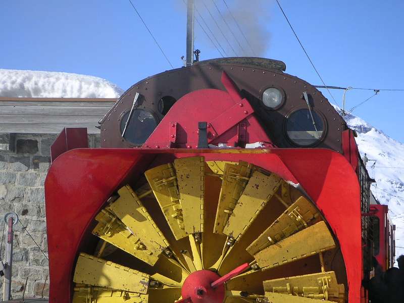 Xrot auf der Bernina