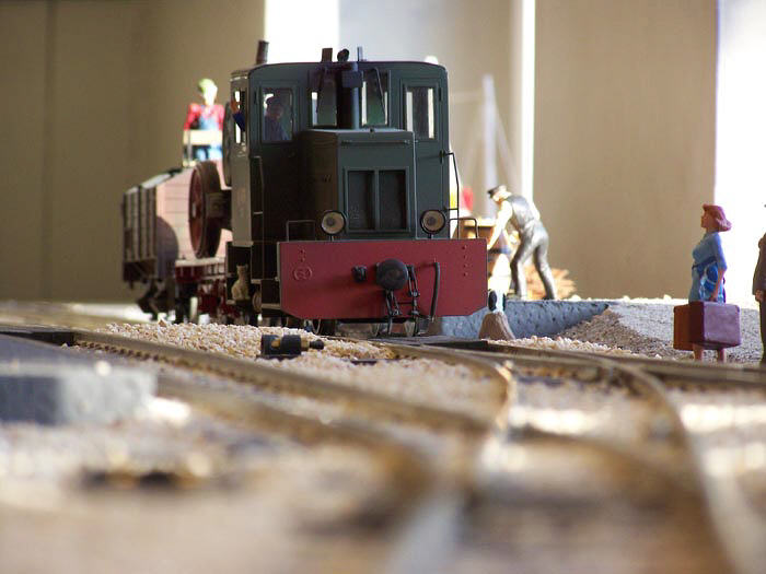 Bahnhofsszene