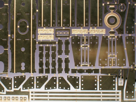 Drehgestell-Ätzblech (Detail)