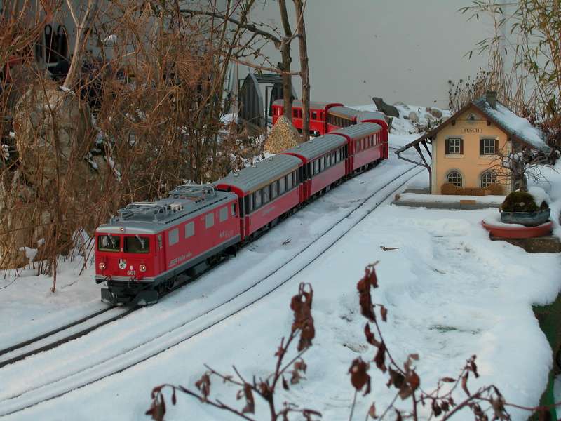 Die Ge 4/4 in Susch