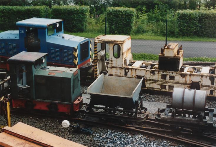 Feldbahnbauzug