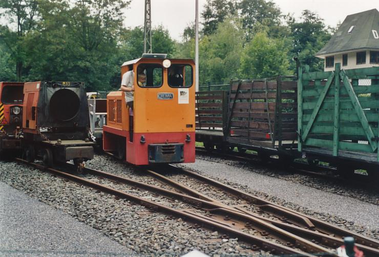 Museumszug und Torfwagen