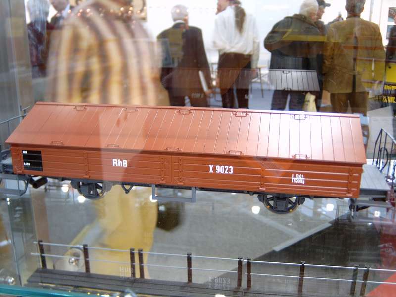 Brawa RhB Klappdeckelwagen