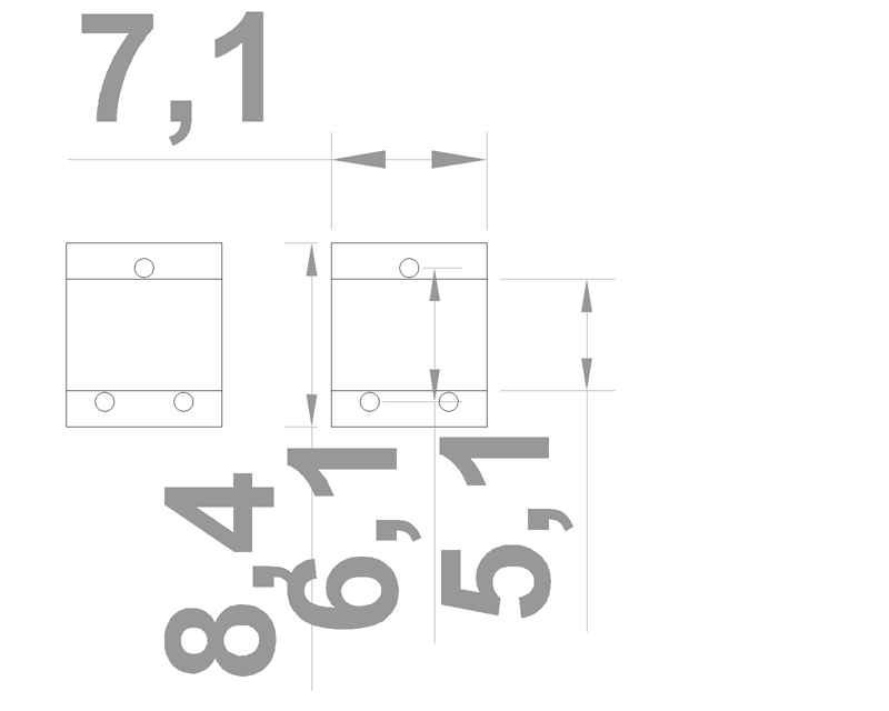 Zeichnung Schienenplatte (Code 250)