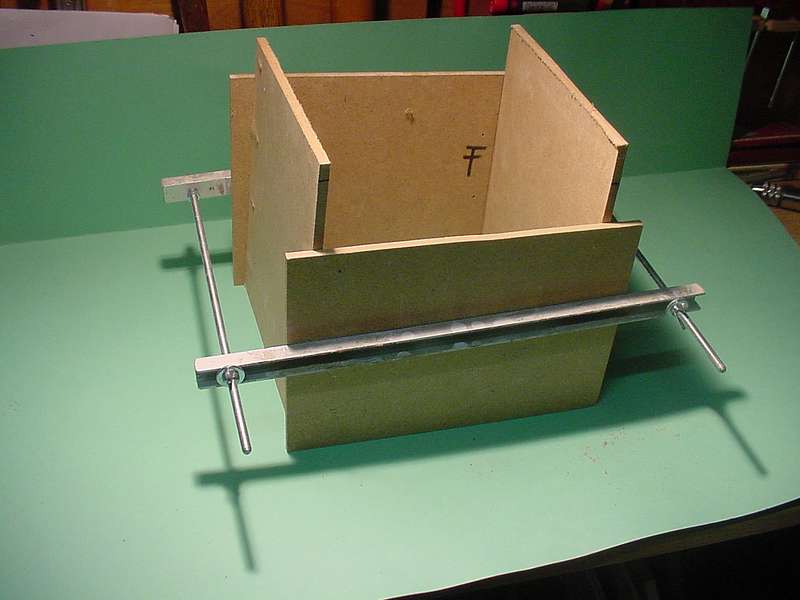 Formkasten für Betonguss Pfeiler
