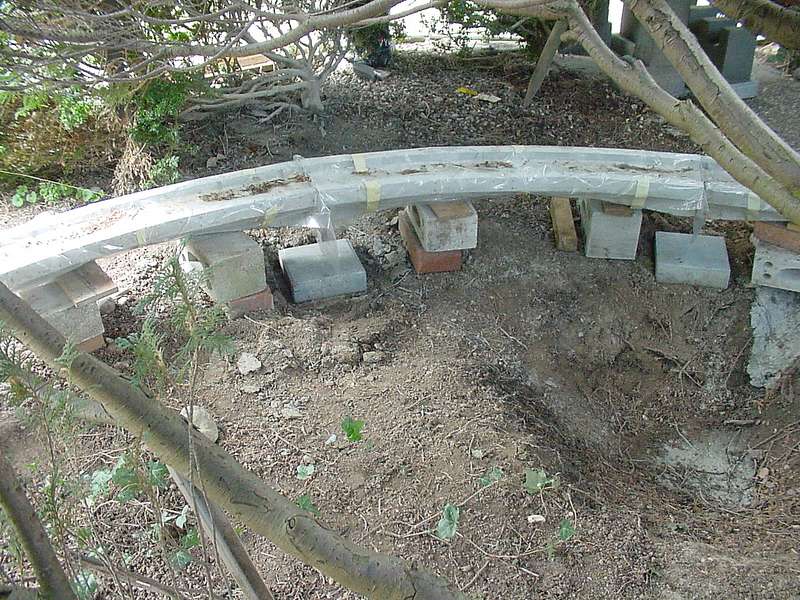 Bau Kreisviadukt Prato 1