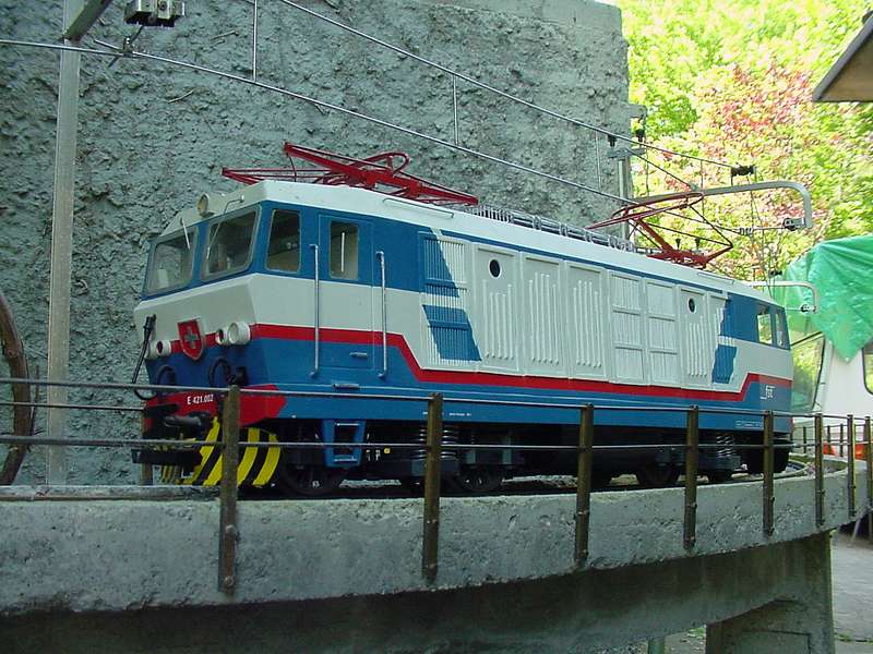 E 421.002 auf ponte lavagna