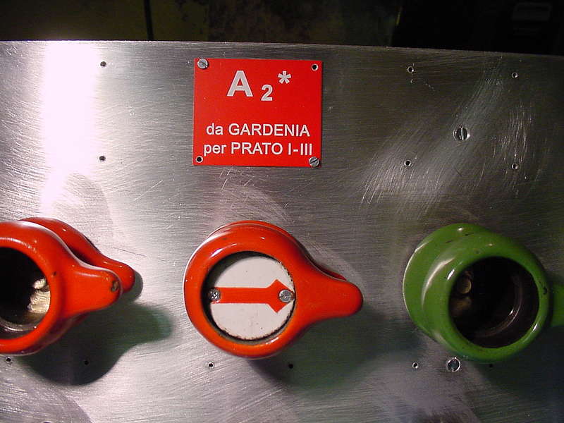 VES-Schalter Einfahrt Prato offen