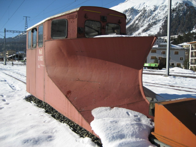 RhB 9103, Samedan 27.11.07  /  2