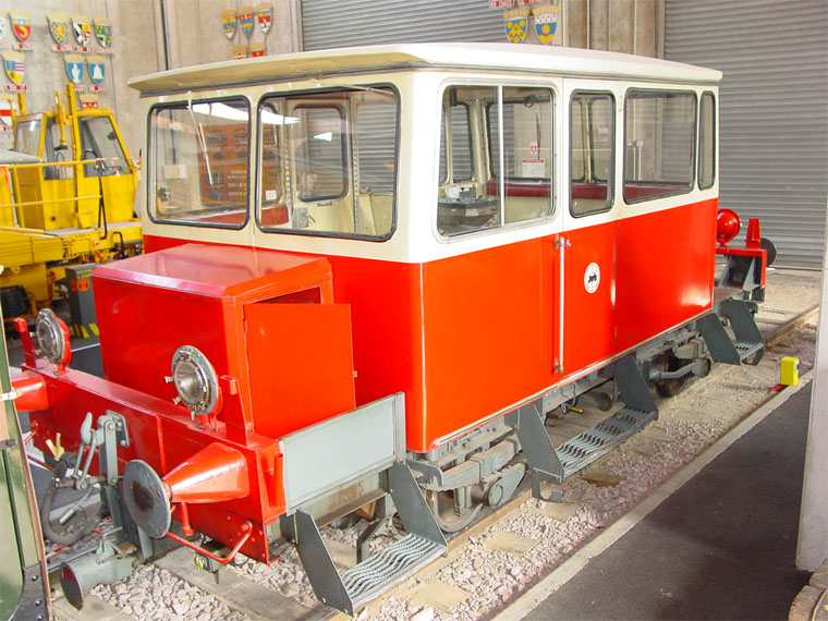 Triebwagen für Baudienst