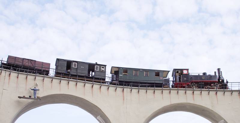 WN1 auf Viadukt
