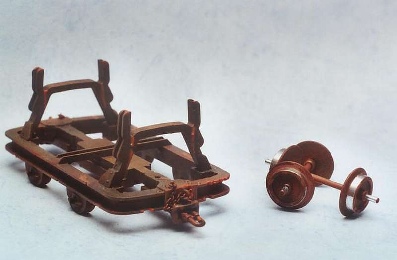 Fahrgestell und Räder
