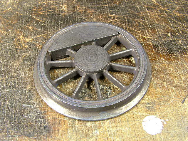 Muster Schwarzbeize