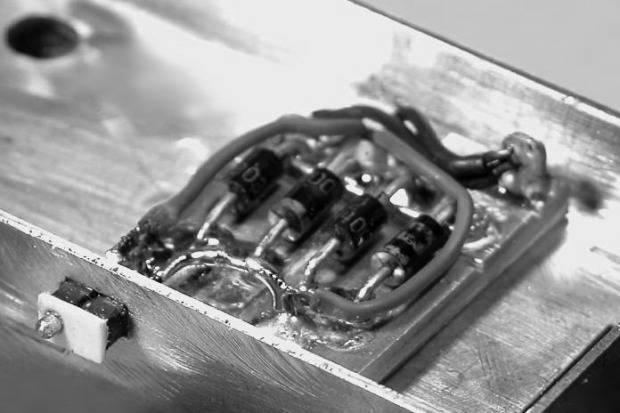 Platine für die Dioden (01)