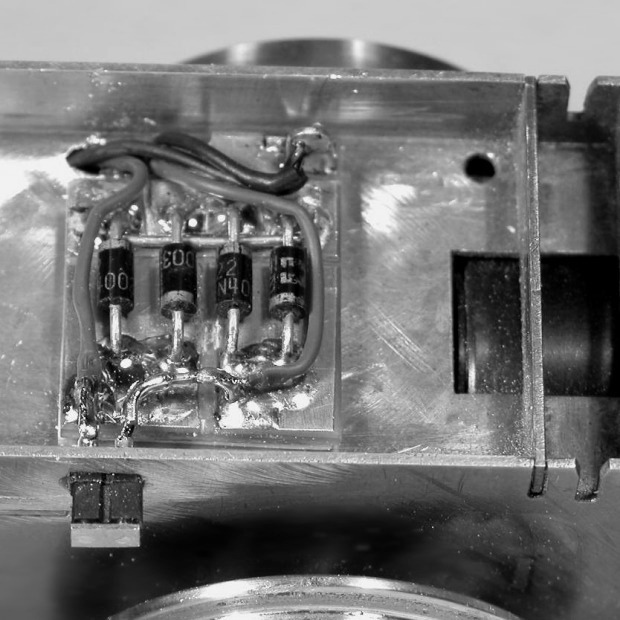 Platine für die Dioden (02)