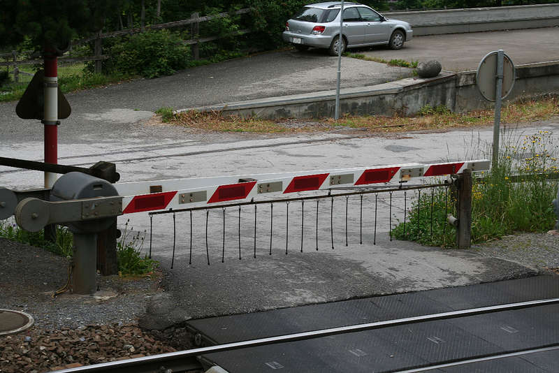 RhB Bahnübergang