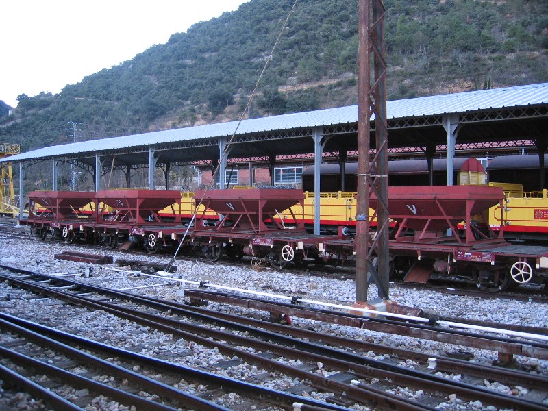 Schotterwagen.