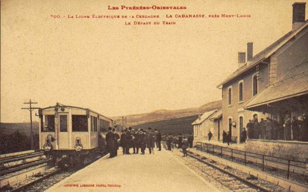 Historisches Foto von La Cabanasse.